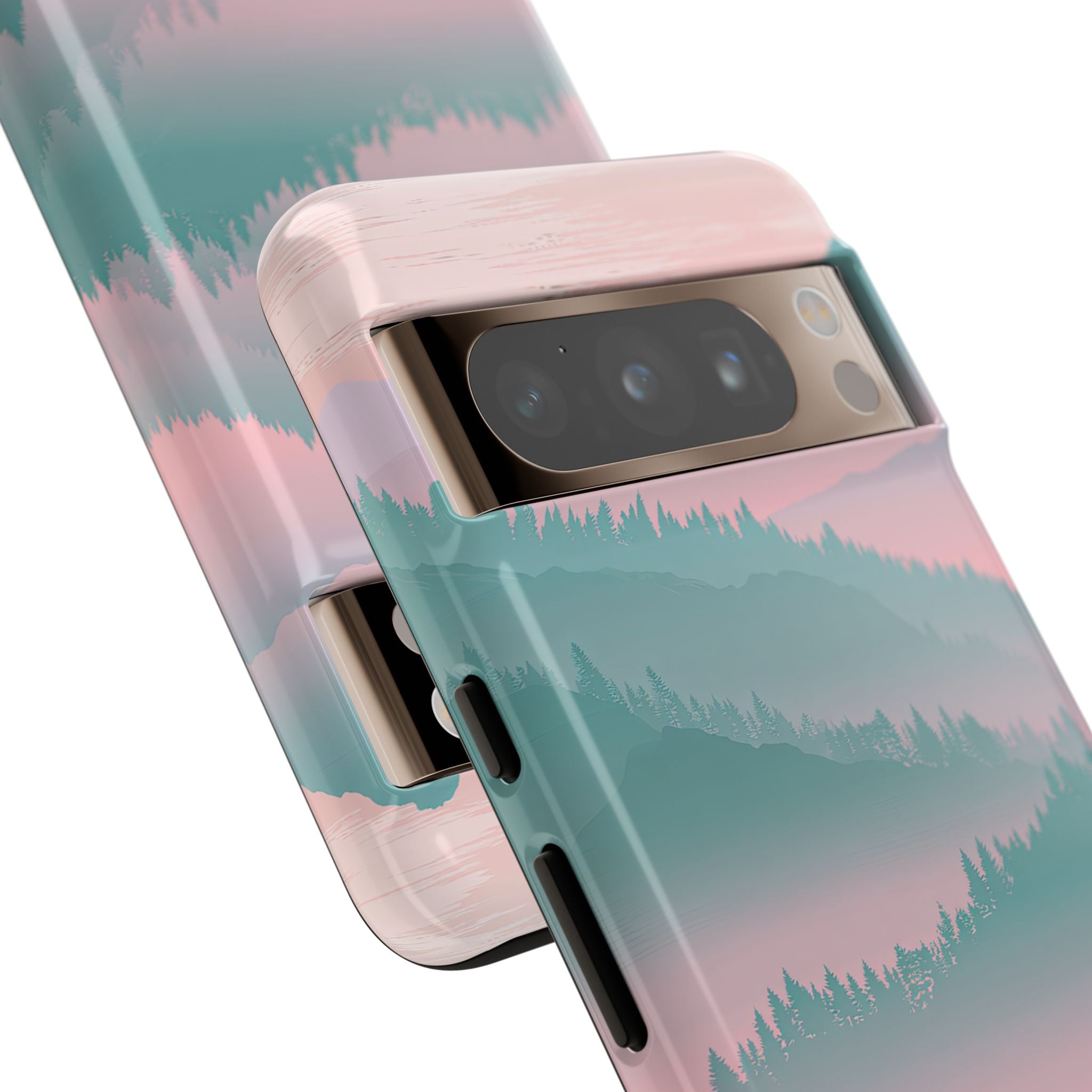 Teal Tough Phone Case for Google Pixel - Alpine Mist Teal
