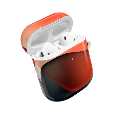 Translucent Crimson Form · Hard Case for AirPods & AirPods Pro · Red