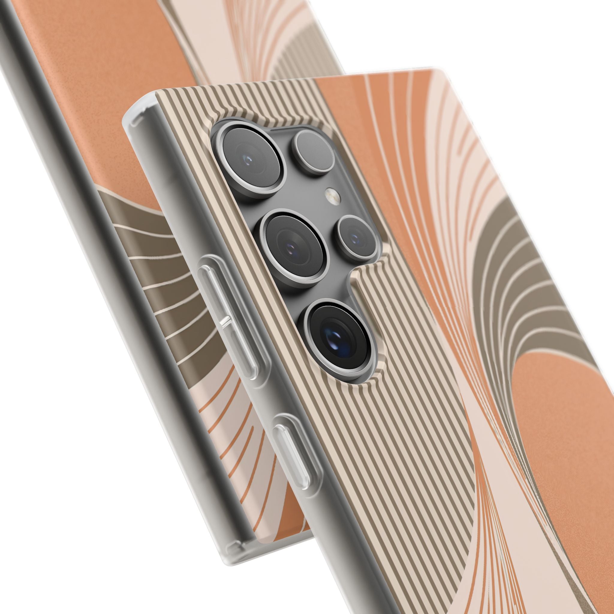 Orange Lite Phone Case for Samsung - Desert Arc Horizon