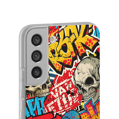 Skate Skull Riot · Lite Phone Case for Samsung · Red