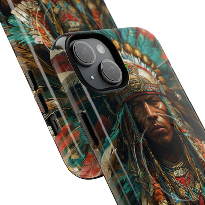 Gefiederte Majestät iPhone 15 Plus Case - Tough+