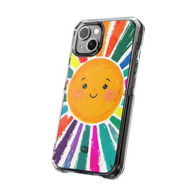 Vibrant Solar Smile · Impact Phone Case for iPhone · Magsafe