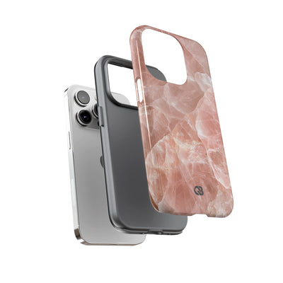 Rose Quartz Facet · Tough Phone Case for iPhone · Pink