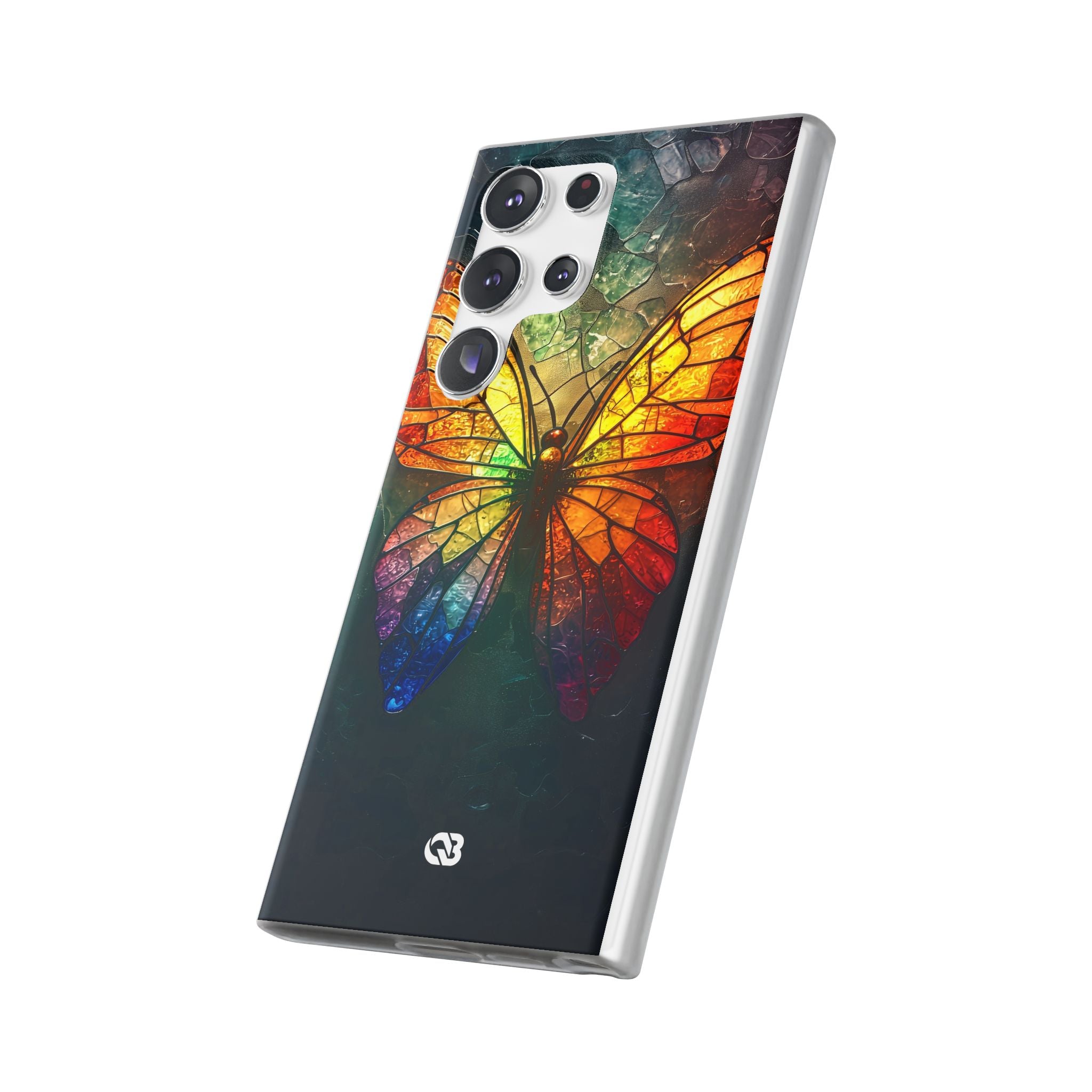 Shattered Prism Butterfly · Soft Coque de téléphone pour Samsung