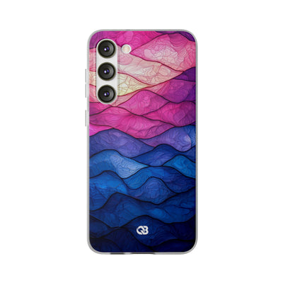 Electric Ridge Flow · Soft Phone Case for Samsung