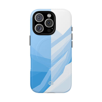 Blue Tough 2.0 Magsafe Phone Case for iPhone - Arctic Glacial Ridge