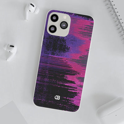 Neon Signal Shift · Lite Phone Case for iPhone ·  Purple