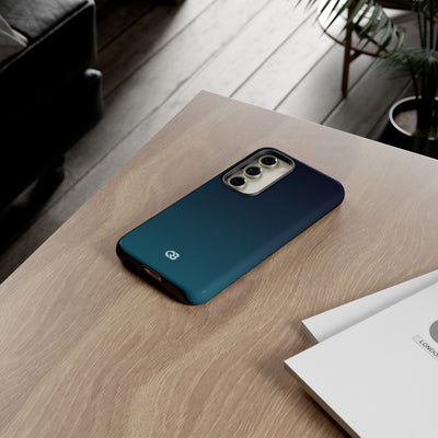 Teal Tough Phone Case for Samsung - Abyss Teal Haze