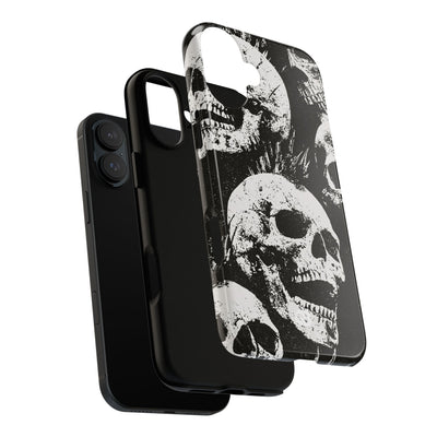 Punk Skull Riot · Tough Phone Case for iPhone · Black