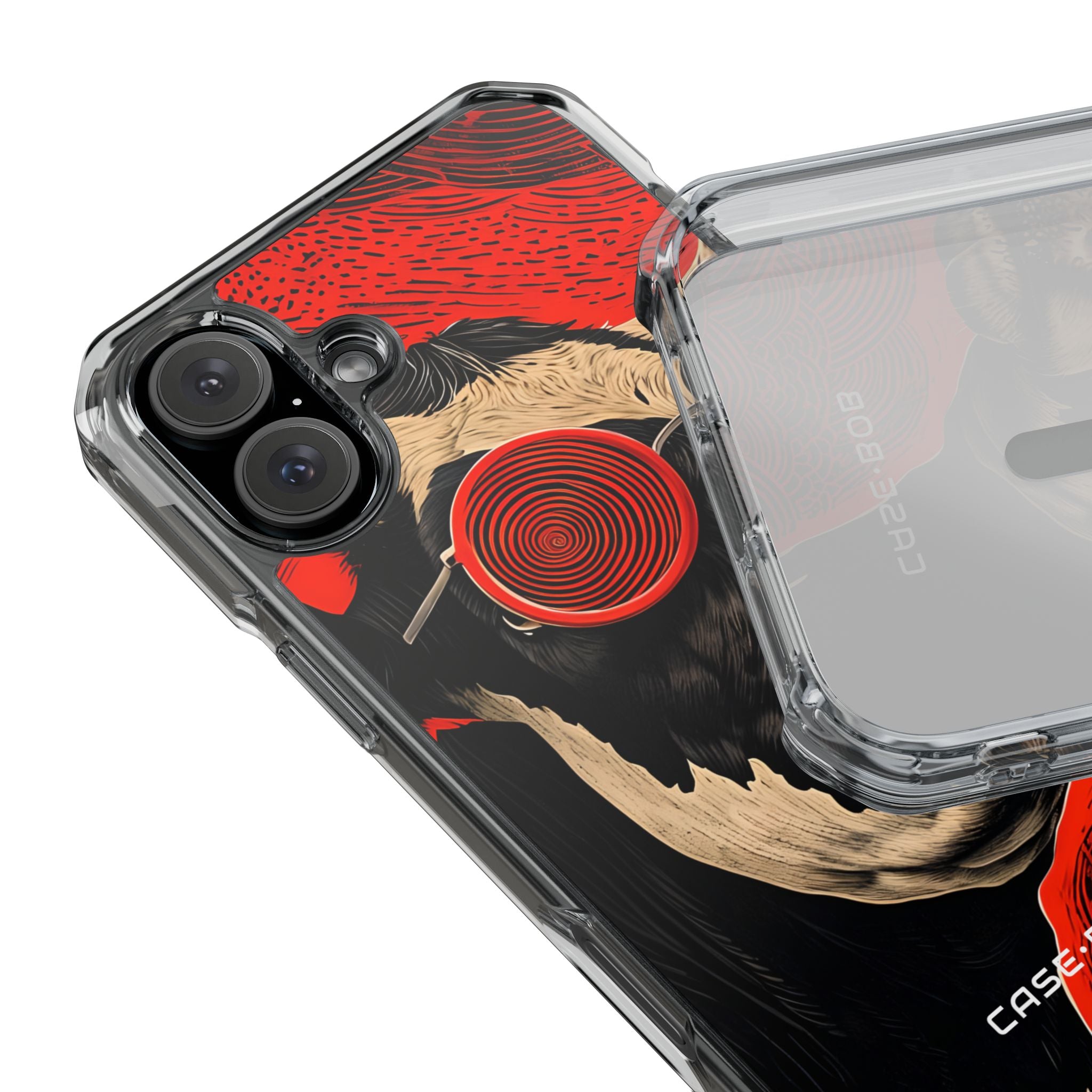 Hypnotic Cow iPhone 16 Plus Case - Impact