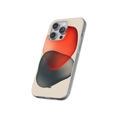 Translucent Crimson Form · Lite Phone Case for iPhone ·  Red