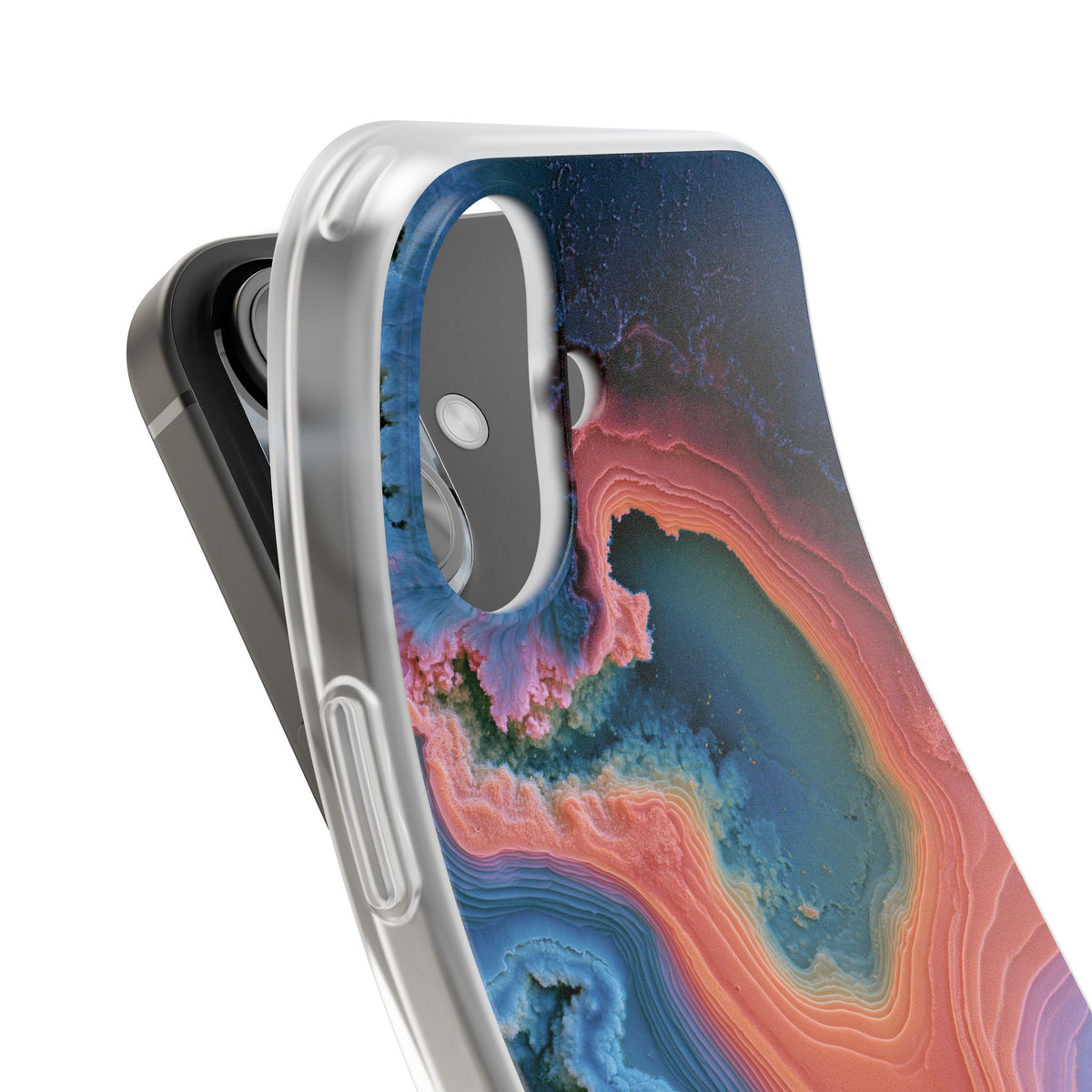 Luminous Resonance · Lite Phone Case for iPhone ·  Blue