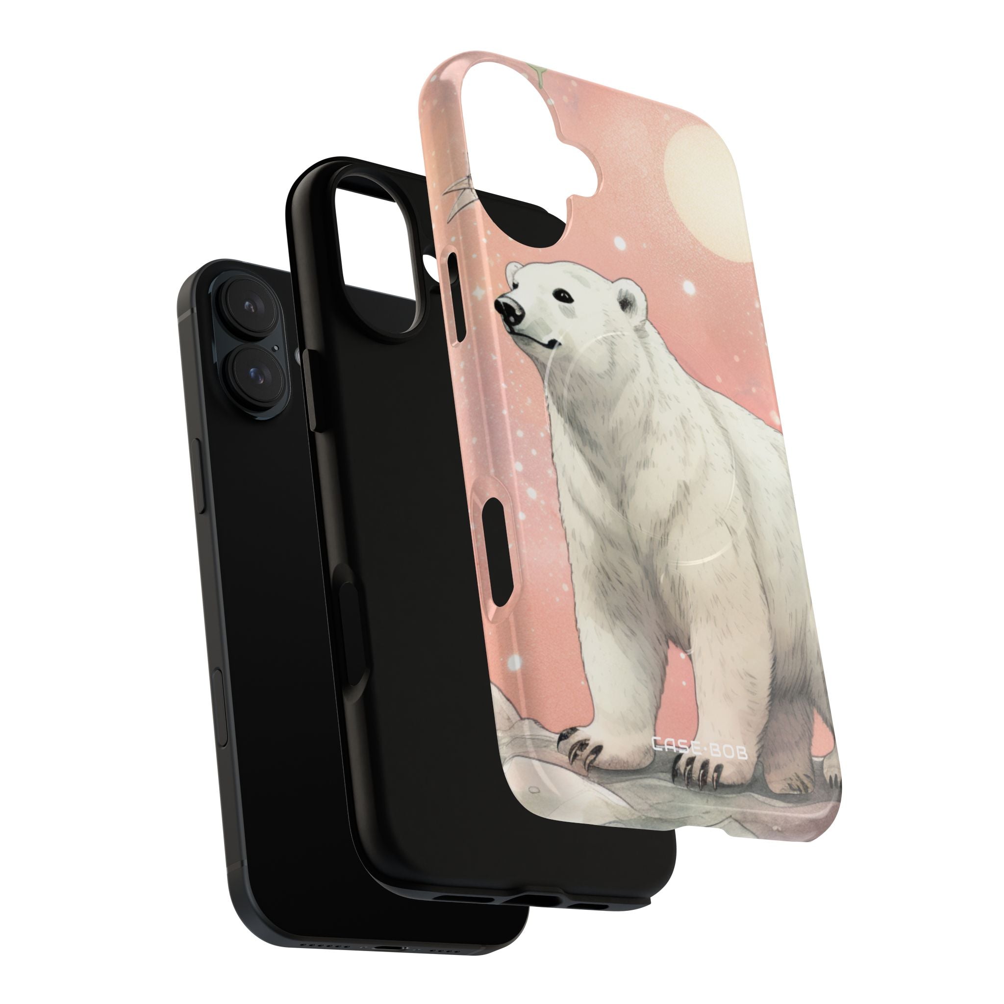 Polar Bear Dream iPhone 16 Plus Case - Tough+