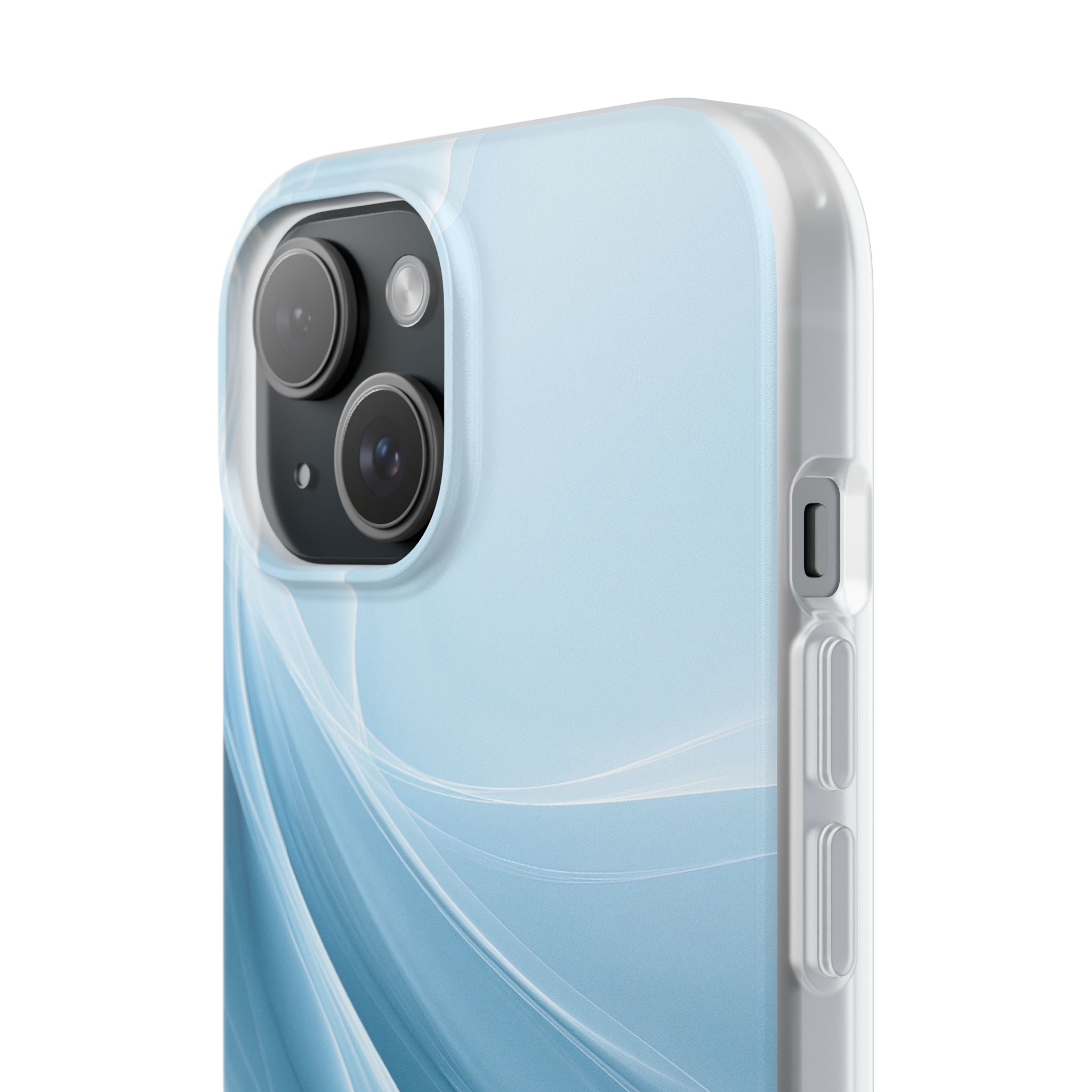 Blue Lite Phone Case for iPhone - Arctic Silk Drift