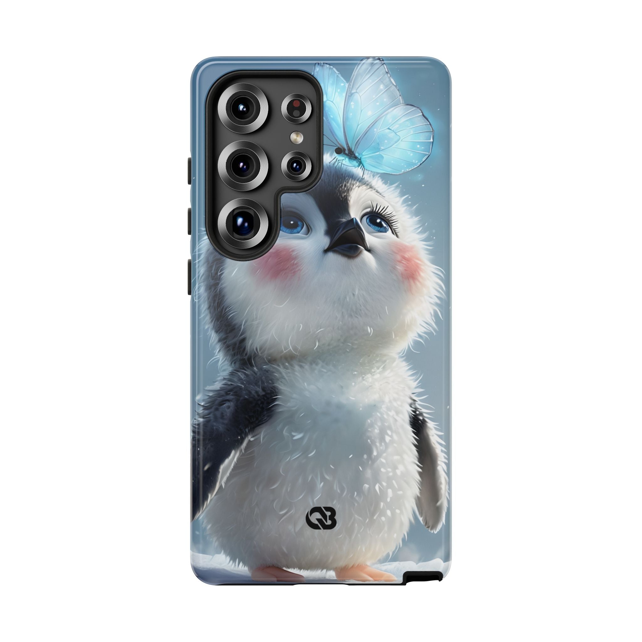 Frosty Penguin Glow · Tough Phone Case for Samsung
