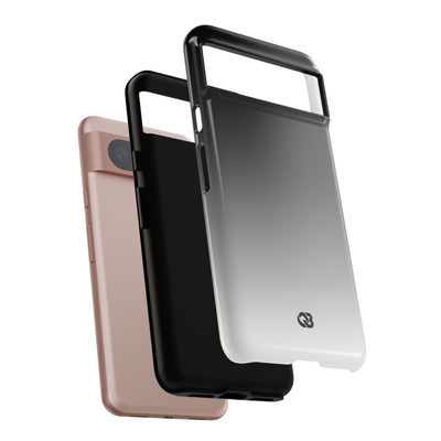 Noir Ombre Fade · Tough Phone Case for Pixel ·  Black