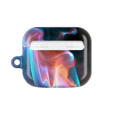Neon Waveform · Hard Case for AirPods & AirPods Pro · Black
