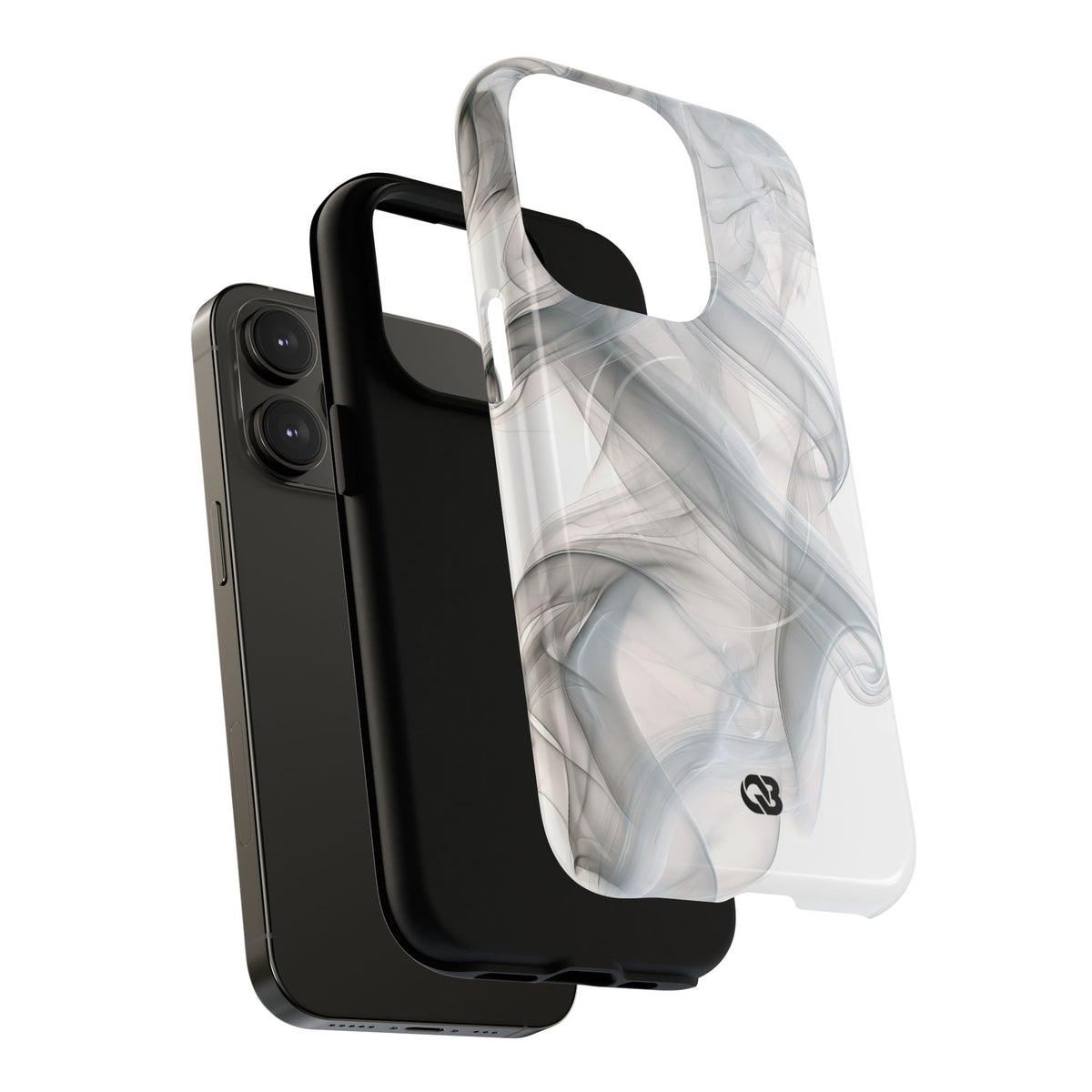 Vapor Noir · Tough 2.0 Magnetic Phone Case for iPhone · White