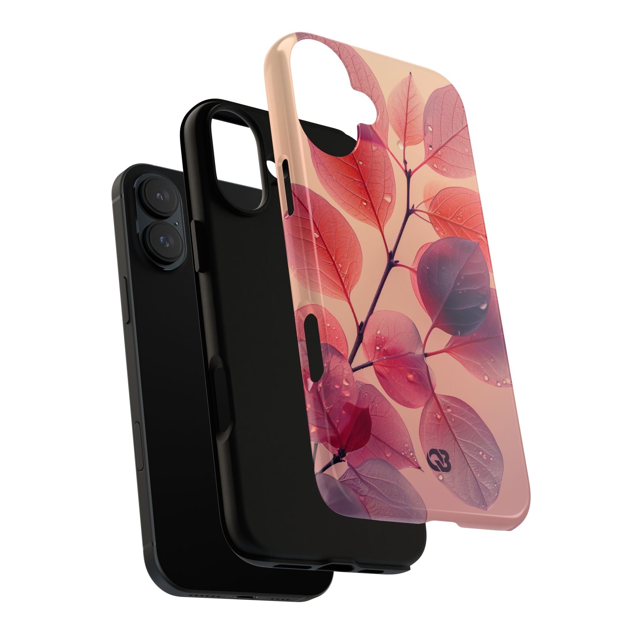 Dewy Magenta Foliage · Tough Phone Case for iPhone