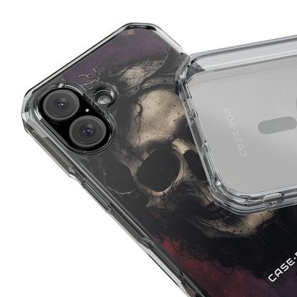 Gothic Totenkopf Krone iPhone 16 Case - Impact