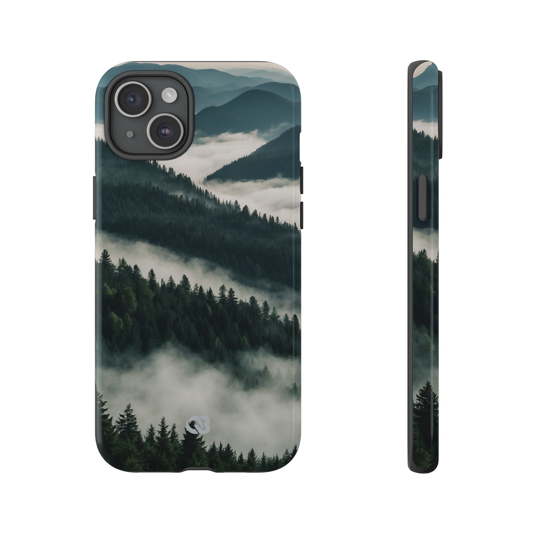 Misty Pine Peaks · Tough Phone Case for iPhone