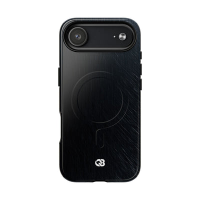 Brushed Obsidian Steel · Tough 2.0 Magnetic Phone Case for iPhone · Black