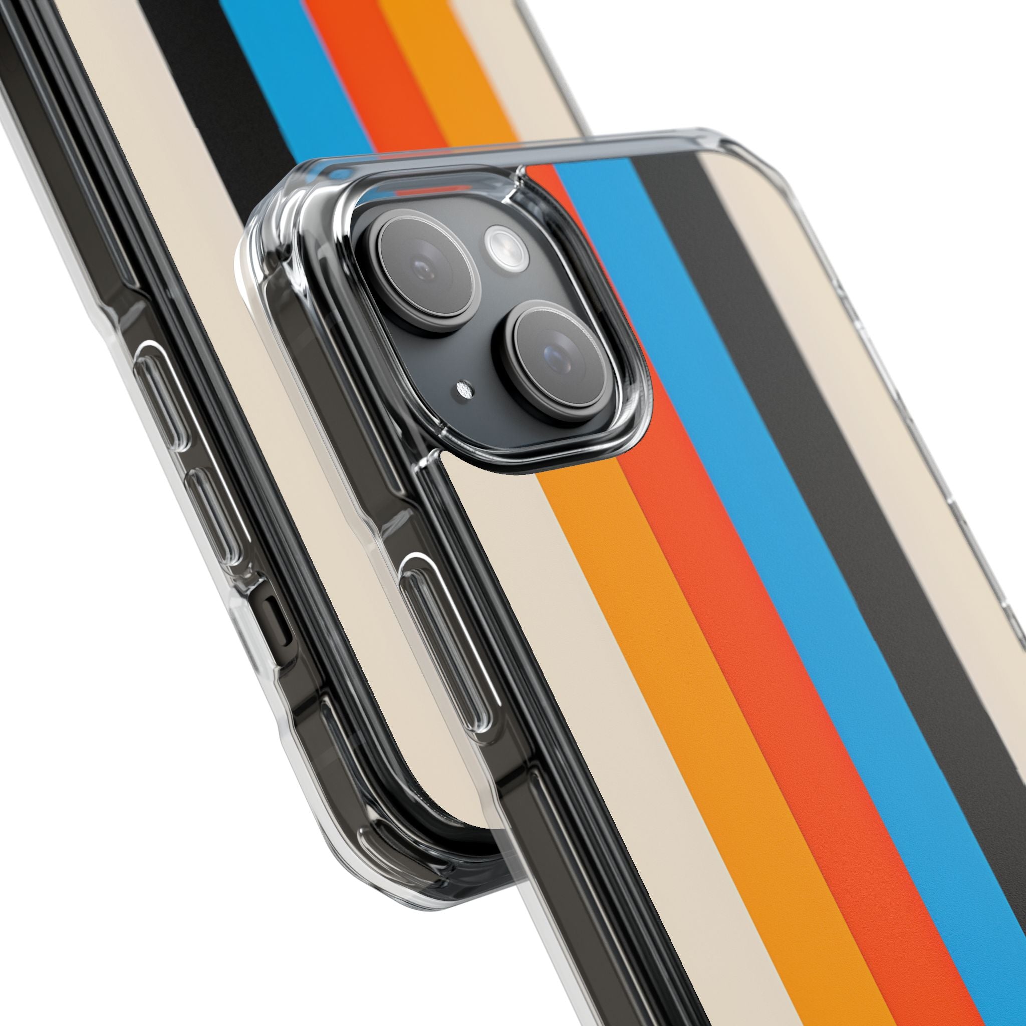 Retro Racing Stripes · Impact Custodia per iPhone · Magsafe
