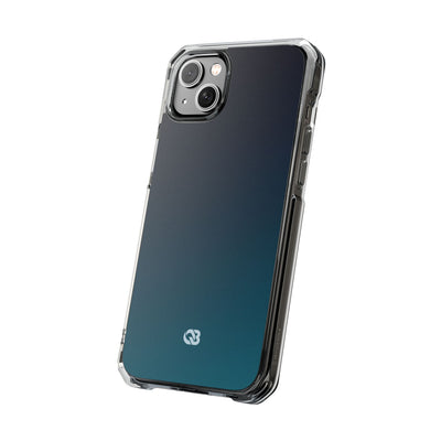 Teal Impact MagSafe Phone Case for iPhone - Abyss Teal Haze