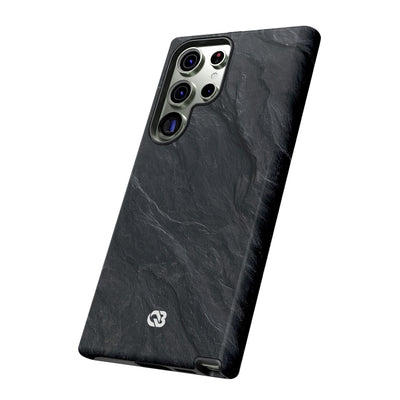 Dark Slate Strata · Tough Phone Case for Samsung · Black