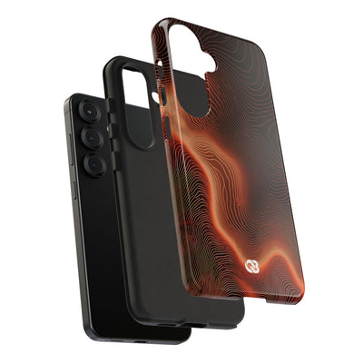 Caldera Ridge · Tough Phone Case for Samsung · Orange