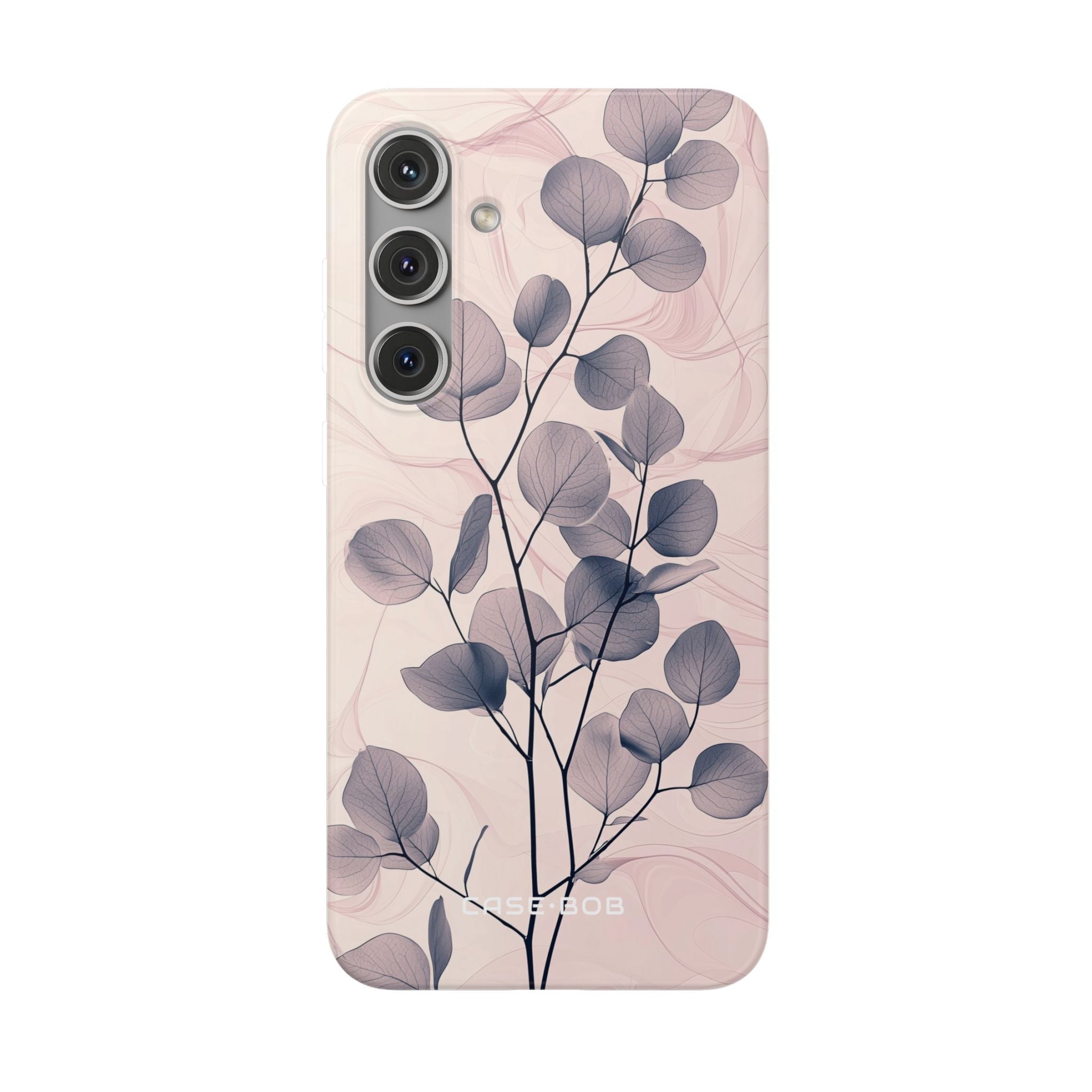 Veined Leaf Whisper Samsung S24 Plus Case - Soft