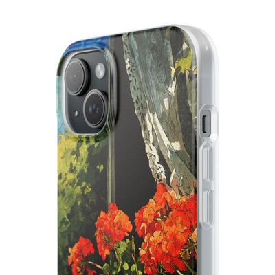 Sleeping Ginger Bloom · Soft Hoesje voor iPhone