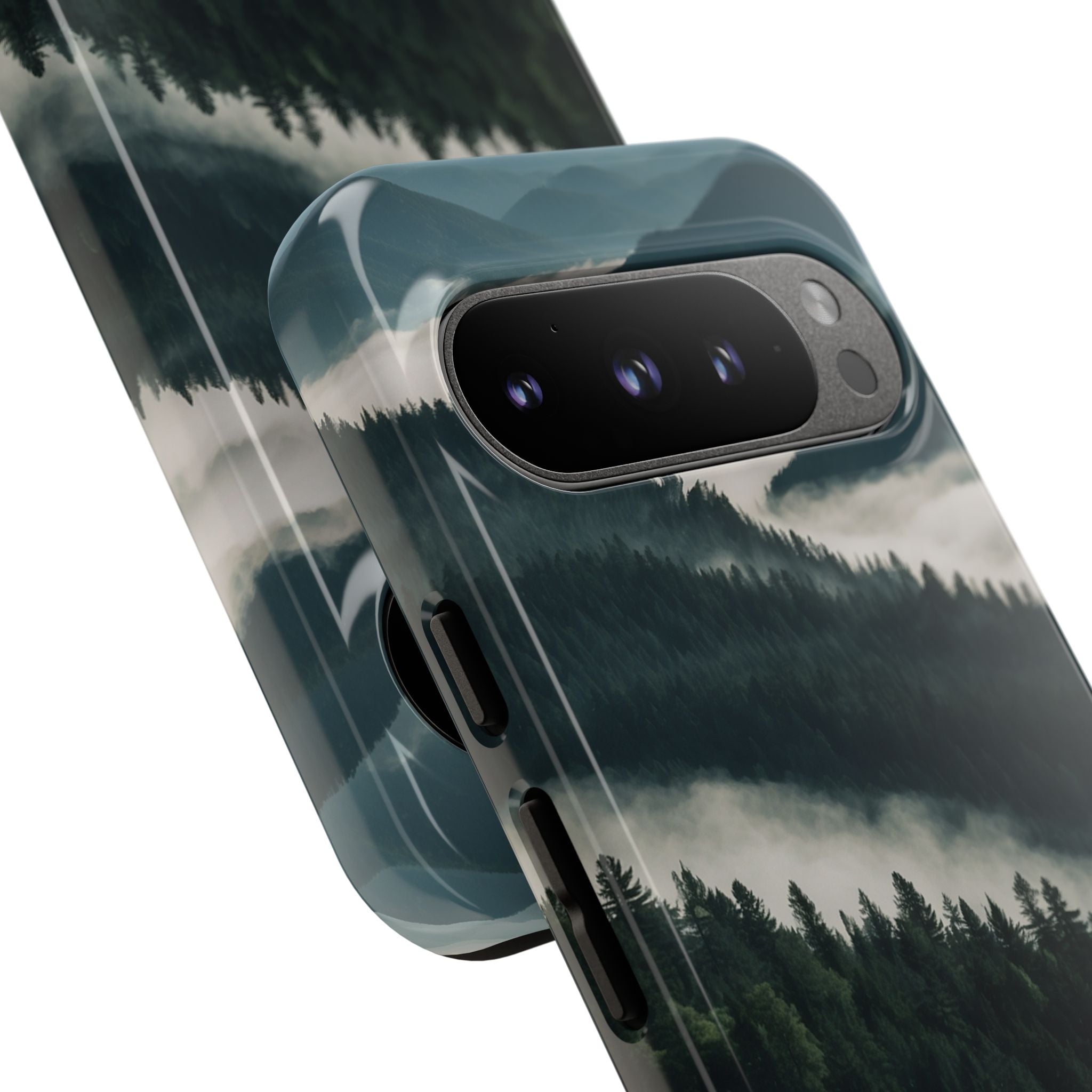Misty Pine Peaks · Tough Phone Case for Google Pixel
