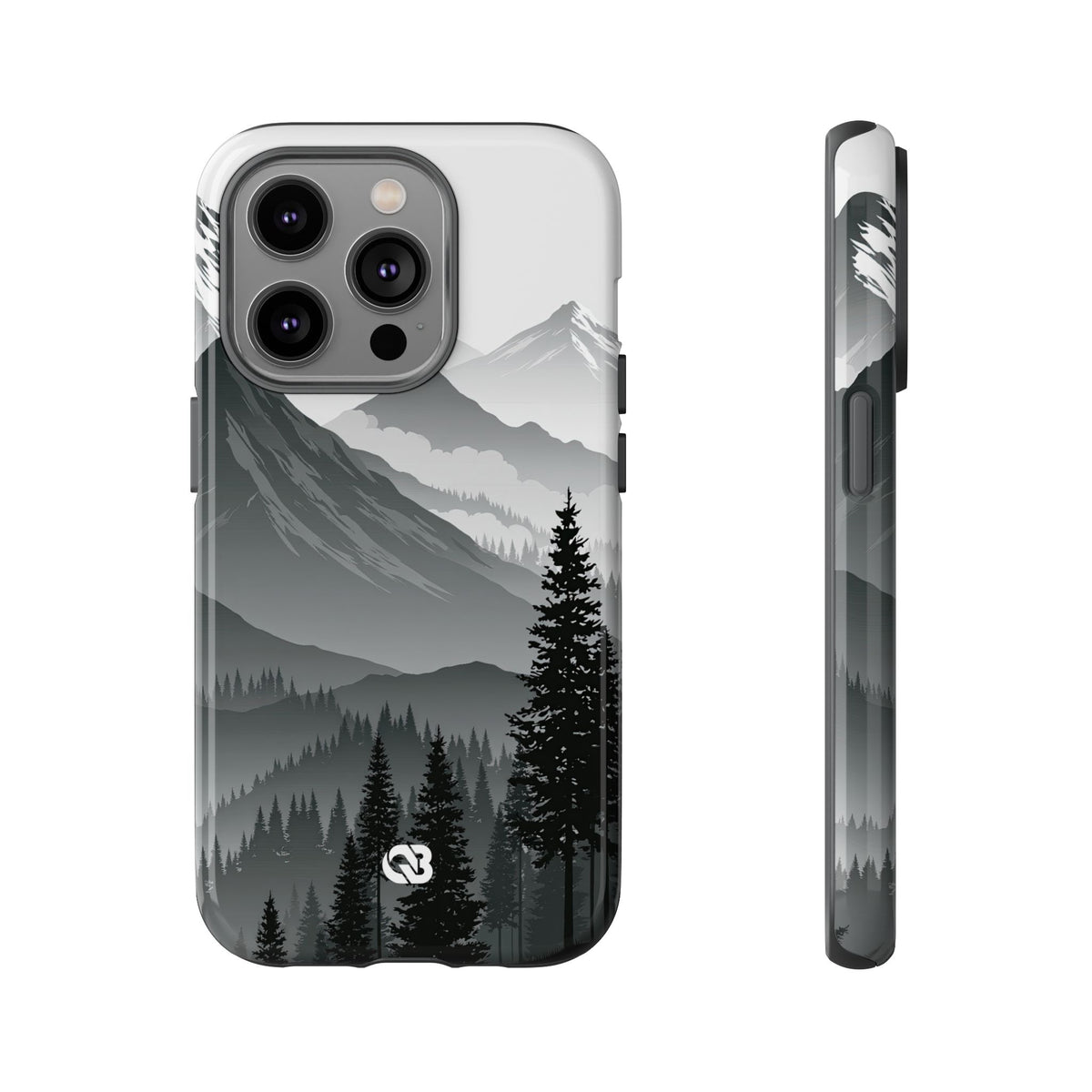 Alpine Horizon · Tough Phone Case for iPhone · Black