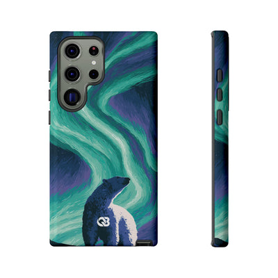 Arctic Aurora Bear · Tough Phone Case for Samsung · Teal