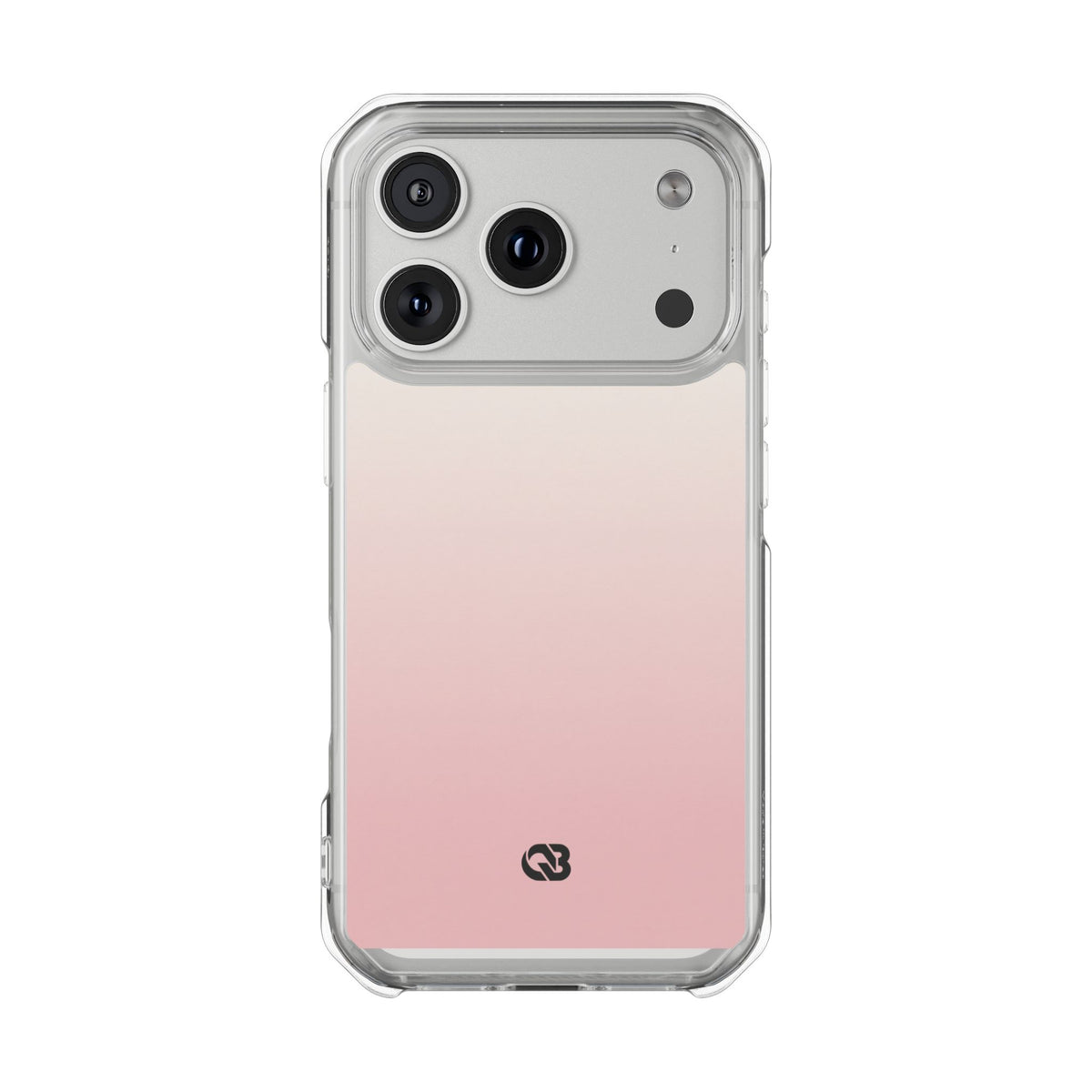 Blush Horizon · Clear Impact Magnetic Phone Case for iPhone ·  Pink