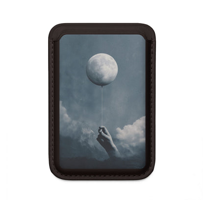 Moon Balloon Blue Wallet – MagSafe Ready