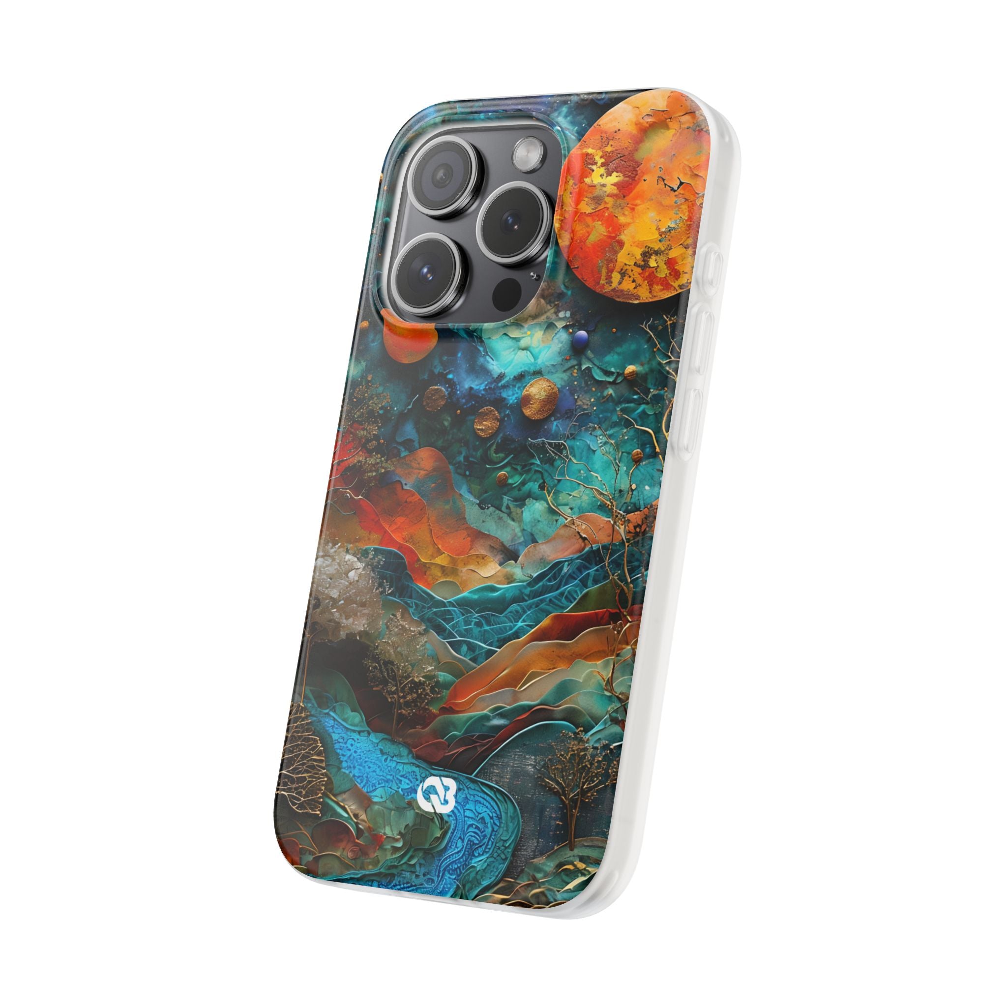 Copper Horizon Drift · Soft Mobilskal för iPhone