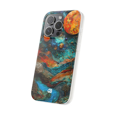 Copper Horizon Drift · Soft Mobilskal för iPhone