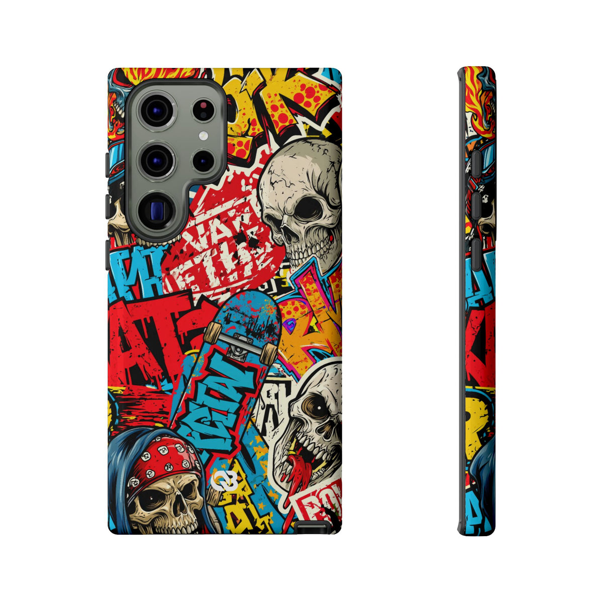 Skate Skull Riot · Tough Phone Case for Samsung · Red
