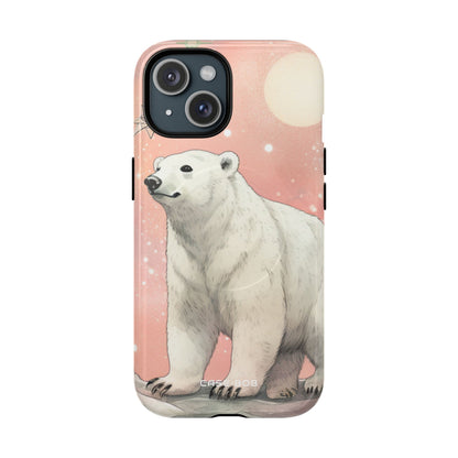 Polar Bear Dream iPhone 15 Case - Tough+