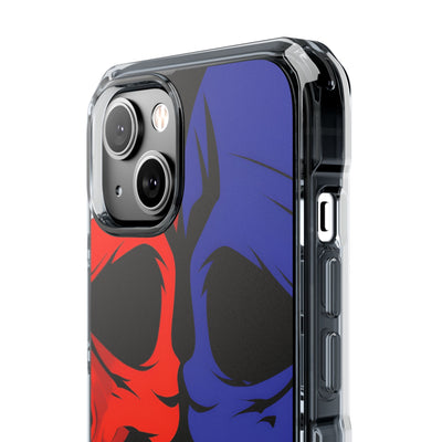 Crimson Cobalt Skulls · Impact Phone Case for iPhone · Magsafe