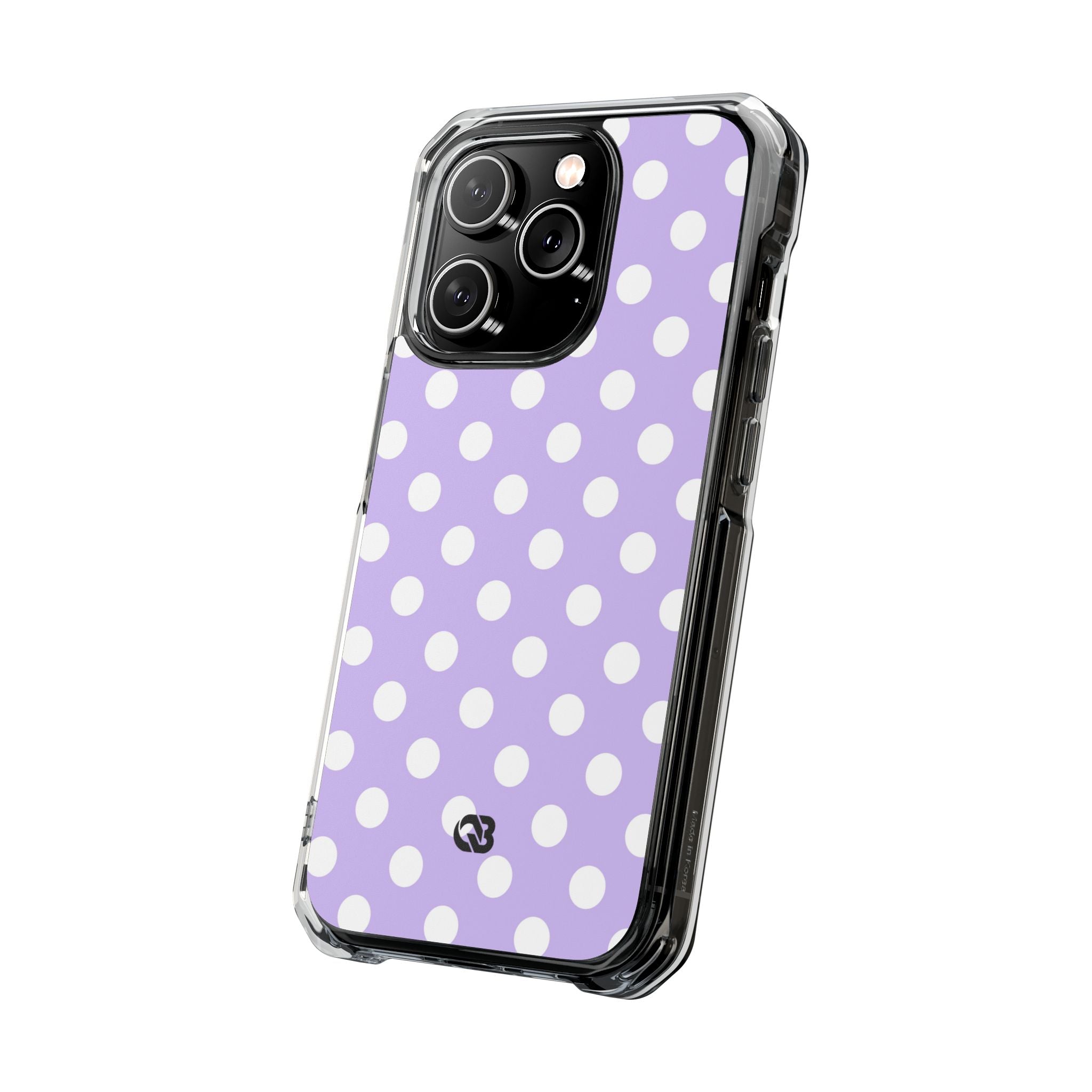 Lavender Polka Grid · Impact Phone Case for iPhone · Magsafe
