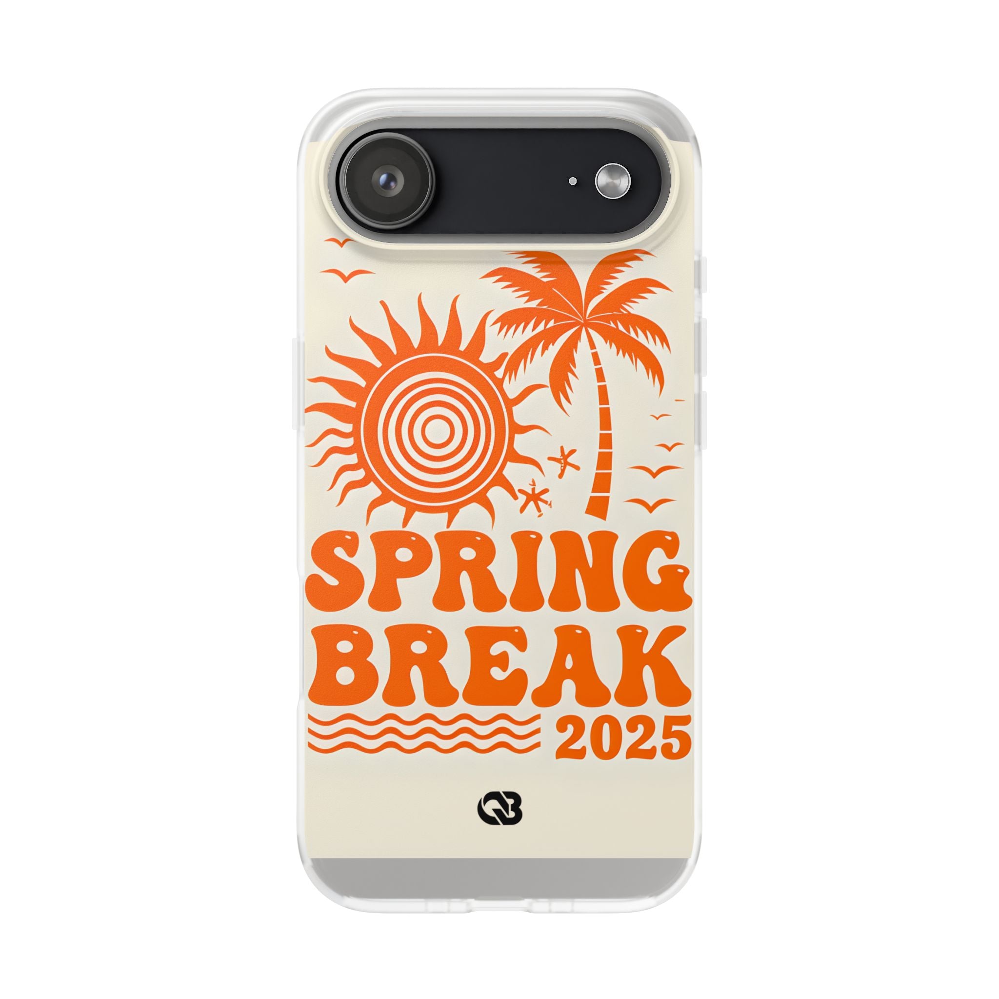 Retro Orange Tide · Soft Hoesje voor iPhone