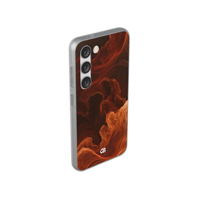 Amber Filament · Lite Phone Case for Samsung · Orange