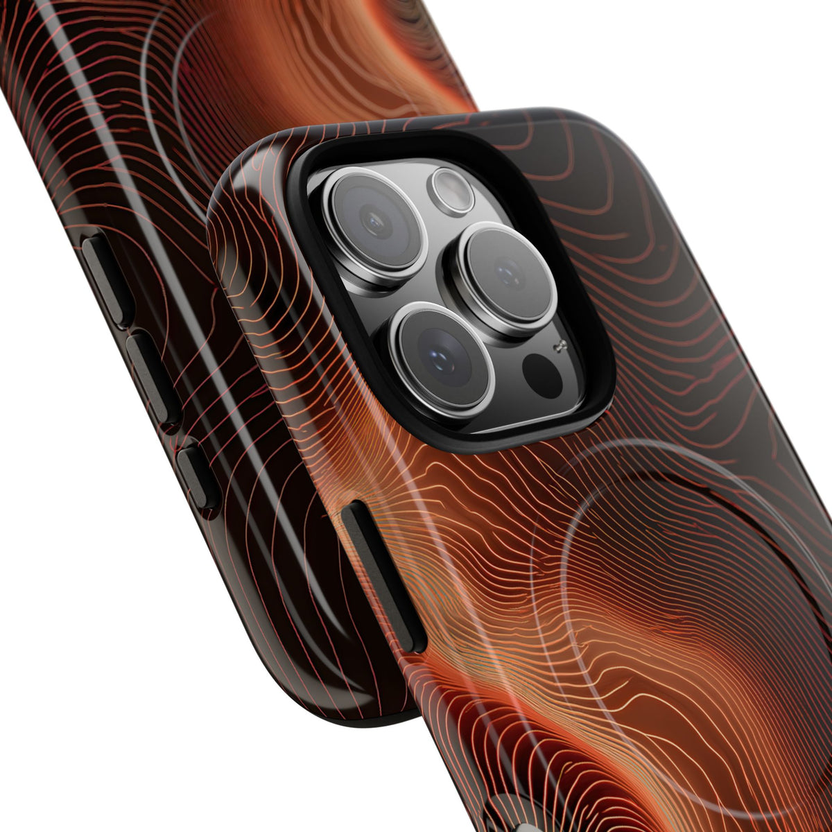 Caldera Ridge · Tough 2.0 Magnetic Phone Case for iPhone · Orange