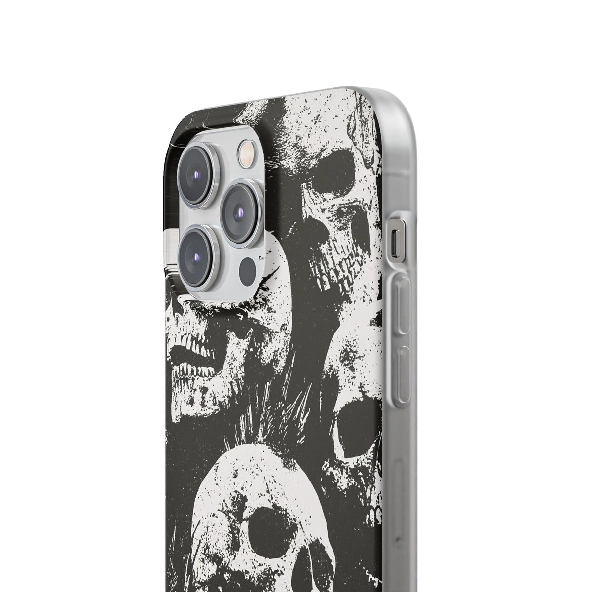 Punk Skull Riot · Lite Phone Case for iPhone ·  Black