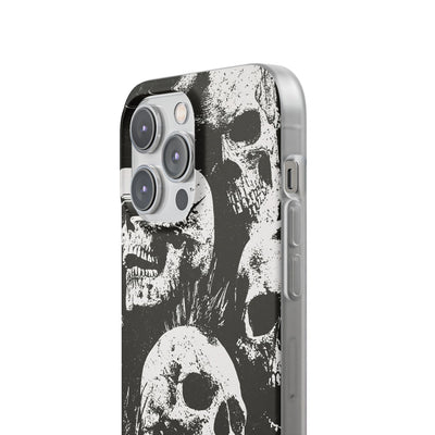 Punk Skull Riot · Lite Phone Case for iPhone ·  Black