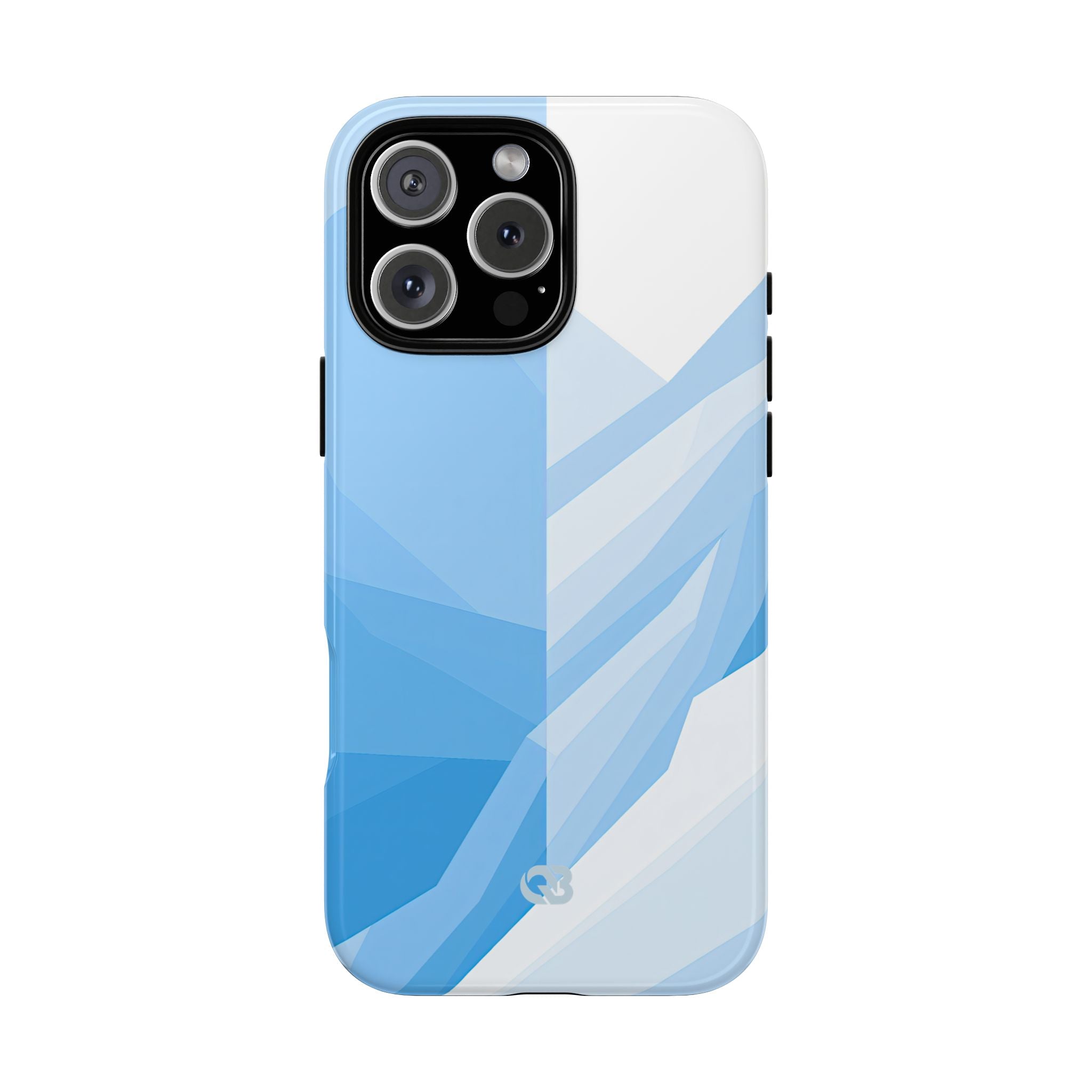 Blue Tough Phone Case for iPhone - Arctic Glacial Ridge