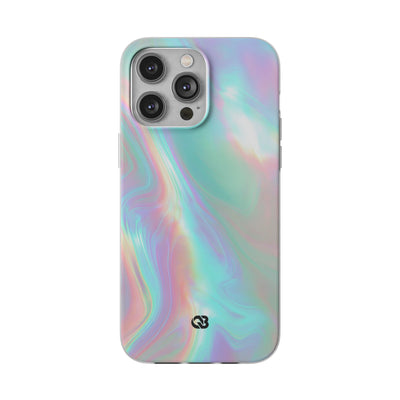 Prismatic Liquid Light · Lite Phone Case for iPhone ·  Teal